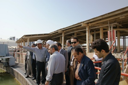 بازدید جمعی از مدیران  پارک فناوری استان فارس از شرکت پتروشیمی فجر