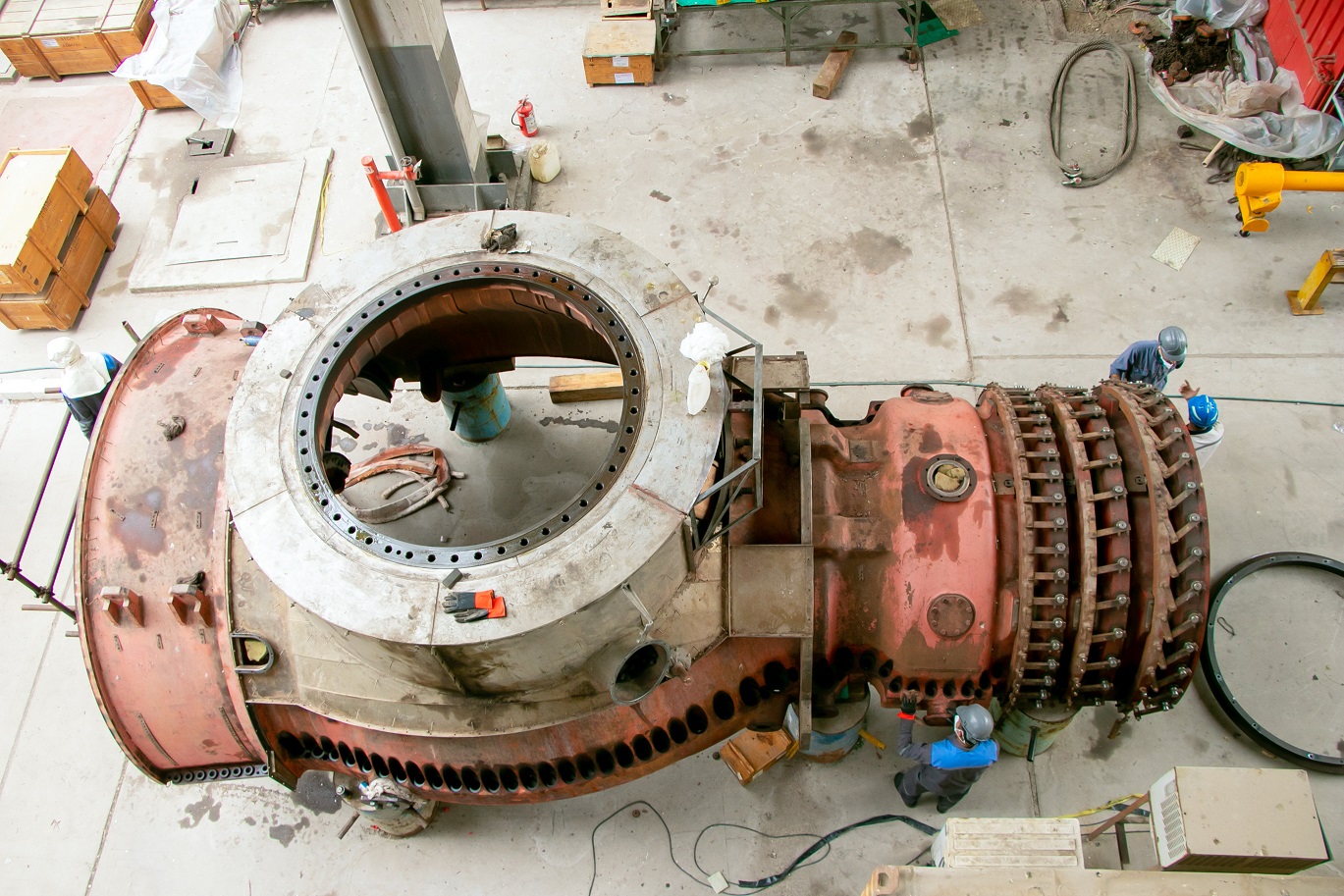 تعمیرات اساسی توربین 14-11111