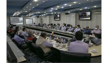 جلسه هم اندیشی طرح مقابله با حوادث در فجر انرژی