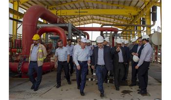 نمایی از مدیریت پتروشیمی فجر بر سرمایه های ملی در بازدید مشاور وزیر نفت