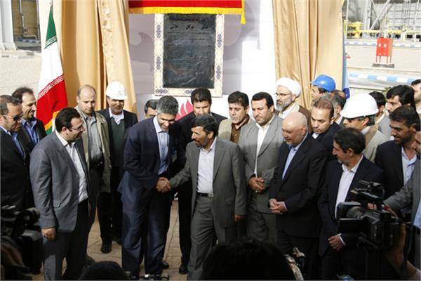 افتتاح سه پروژه بزرگ پتروشیمی فجر توسط رئیس جمهور