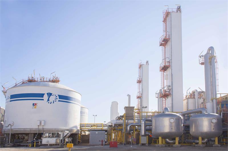 Persian Gulf Fajr Energy Company began supplying liquid oxygen