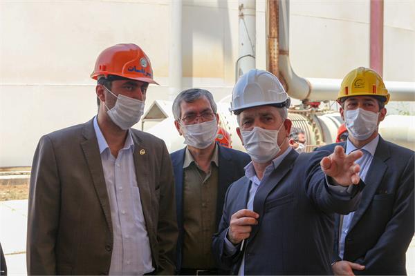 مدیرعامل هلدینگ خلیج فارس از شرکت فجر بازدید کرد