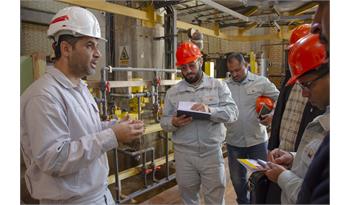 بازدید کارشناسان فولاد شادگان از فجر انرژی خلیج فارس