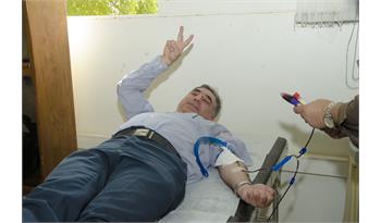 گزارش یک فعالیت مسئولانه در پتروشیمی فجر/کارکنان 110 واحد خون به سازمان انتقال خون اهدا کردند